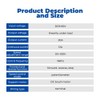 Uadme Motor Speed Controller, DC12-60V 20A Brush Motor Speed Controllers,
