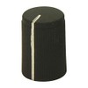 KNURLED KNOB, Aluminium, Black, 10MM, Cabinet Hardware, Door Hardware, Knobs