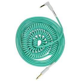 Pig Hog PHCC30SG Cable de instrumento de media bobina de 30 pies, color verde