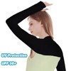2 Packs Cooling Shawls Arm Sleeves, Long Arm Covers with