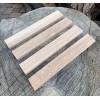 Unbranded Bow Drill Fire Board Cedar Wood Bushcraft Primitive Fire