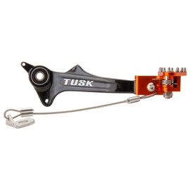 TUSK Aluminum Brake Pedal Orange Tip for KTM 690 Enduro R 2019-2022