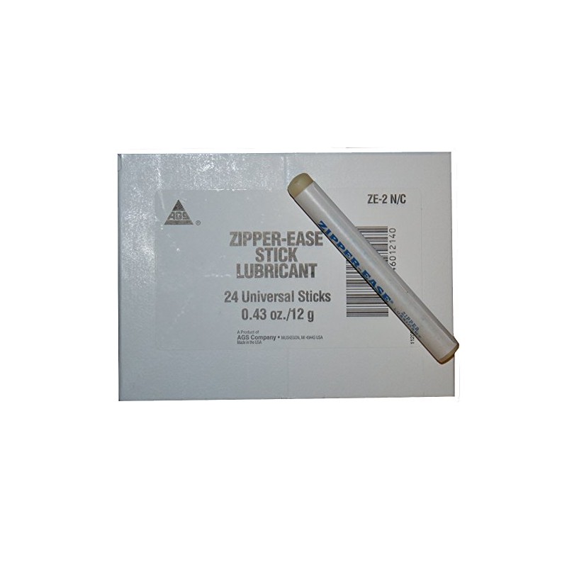 Zipper Ease Lubricant (Box of 24 sticks)