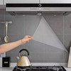 Yootiko Kitchen Stove Backsplash Clear Protector,Electrostatic Protective Film,Dry Erase Wallpaper,Plastic