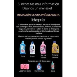 Pañal Ecológico Alvababy Ai0 Todo En Uno Absorbente Bambú                                                                                             