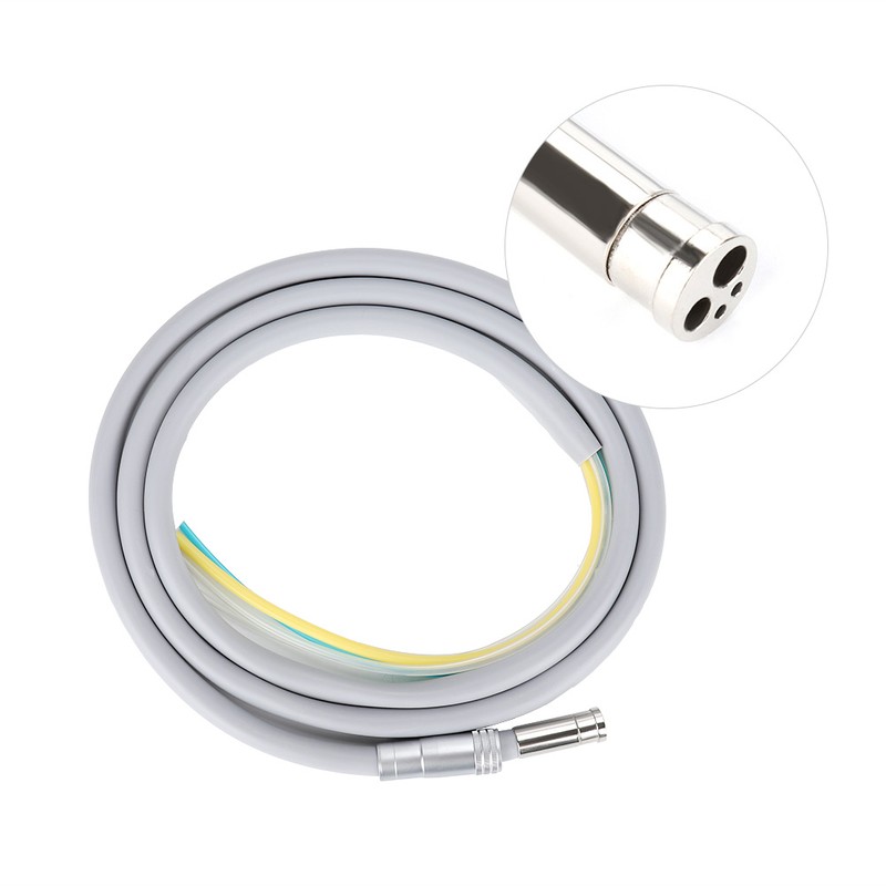 4 Holes Handpiece Hose Tube with Connector Dental High Speed