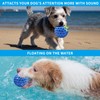 woeita Indestructible Squeaky Dog Ball – Durable Touch Chew Toy