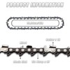 4PCS 6 Inch Chainsaw Chains, Mini Chainsaw Chain Replacement for