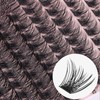 AYNKH Wimpern Extensions 144 Pcs C Curl Cluster Lashes DIY