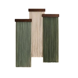 Wondramble Pack of 3 Macrame Wall Hanging, Boho Macrame Tapestry, Home Wall Decoration, Hanging Decoration