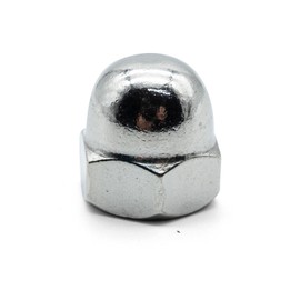 Hippo Hardware M8 (8mm) Dome Nuts Hex Domed Nut Acorn Cap Nuts A2 Stainless Steel (Pack of 10)