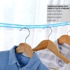 MIXNEX 1 Pack Retractable Portable Clothesline for Travel - Durable