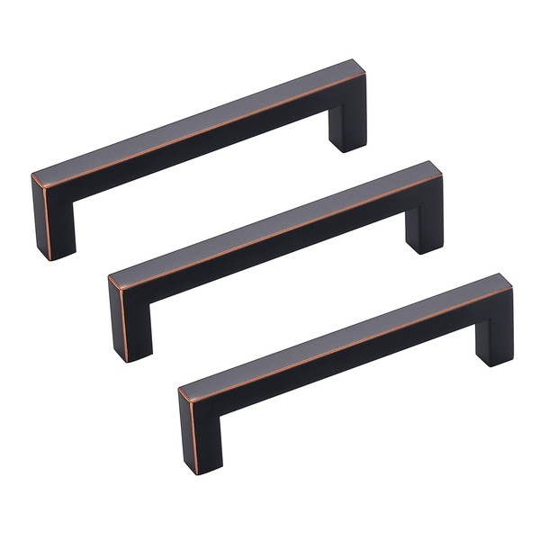 Aibeli 30 Pack Oil Rubbed Bronze Cabinet Pulls 5 Inch