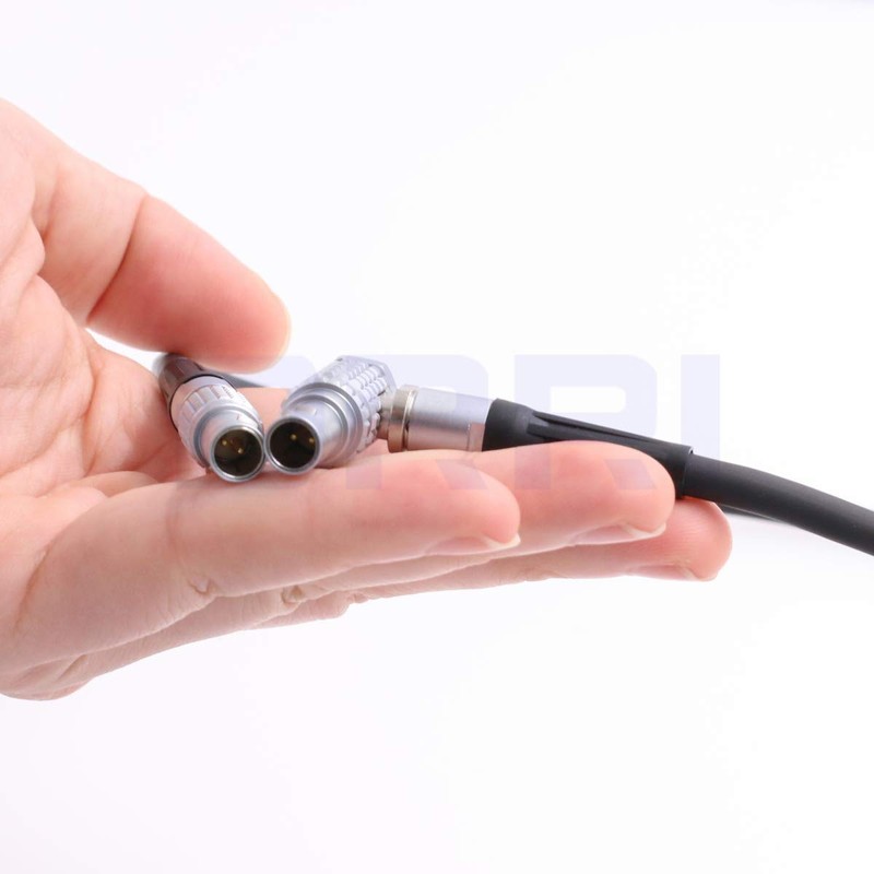 DRRI 0B 2 Pin Right Angle to 2 Pin Stright