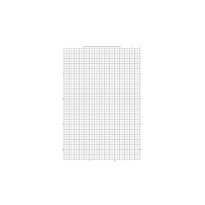 Bunundo Notebook Study Book 5mm Grid 3-Pack B5 K-65-2-3P