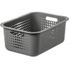 SmartStore 10 L Recycled Plastic Storage Basket with Handles -