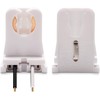 30-Pack JACKYLED Non-Shunted Turn-Type T8 Lamp Holder UL Socket Tombstone