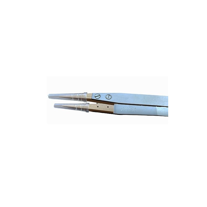 Dumont Dumoxel tweezer 159 with Wooden Tips for Scratch-Sensitive Components
