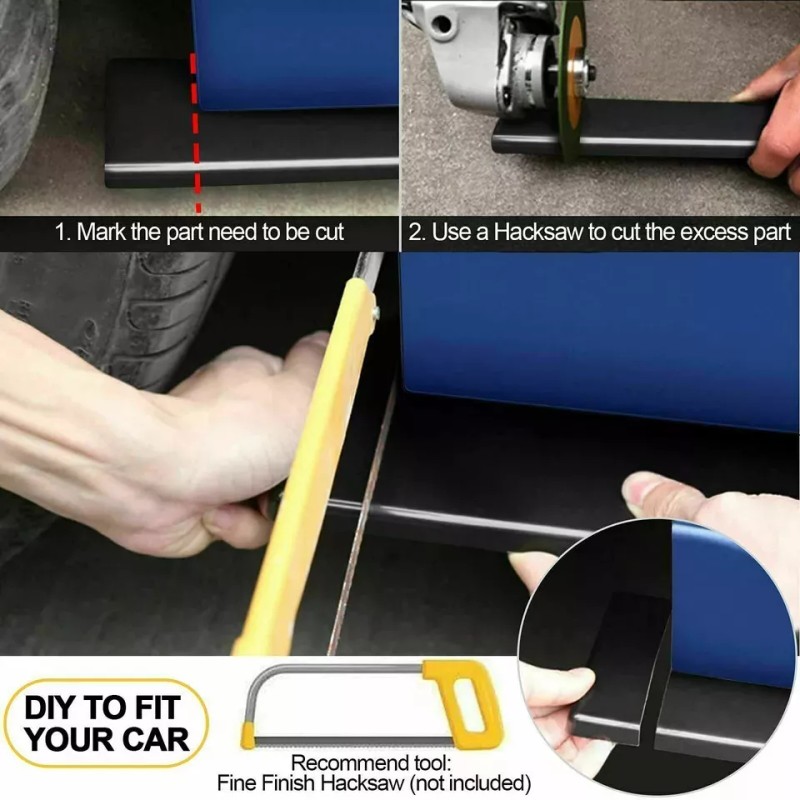 CNPAPC For Corolla SE LE Front Rear Bumper Lip Spoiler