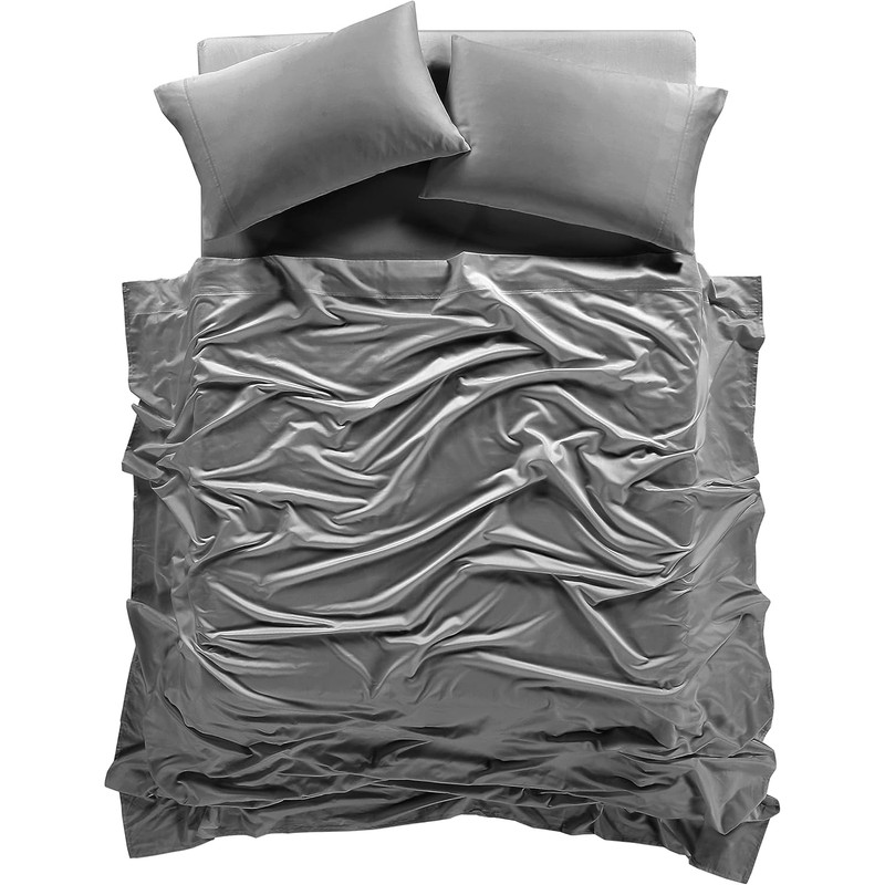 100% Supima Cotton Sheets 600 Thread Count,Bed Sheet Set Queen