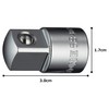 TONE Socket Adapter HP58 Insertion Angle 3/8" & 12.7mm (1/2")