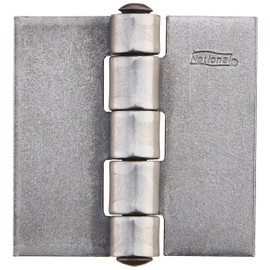 National Hardware B560 2" Door Hinge in Plain Steel