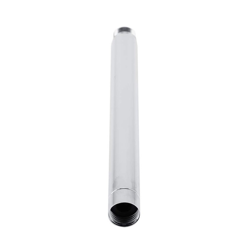 Shower Extension Tube, 8inch Round 201 Stainless Steel Bathroom Accessory