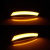 GTINTHEBOX Smoked Lens Amber LED Front Side Marker Lamps Compatible