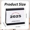 Desk Calendar, Runs from October 2024 to December 2025, Thick