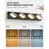 VONLUCE Bathroom Vanity Light Fixture, 4-Light Modern LED Vanity Light,