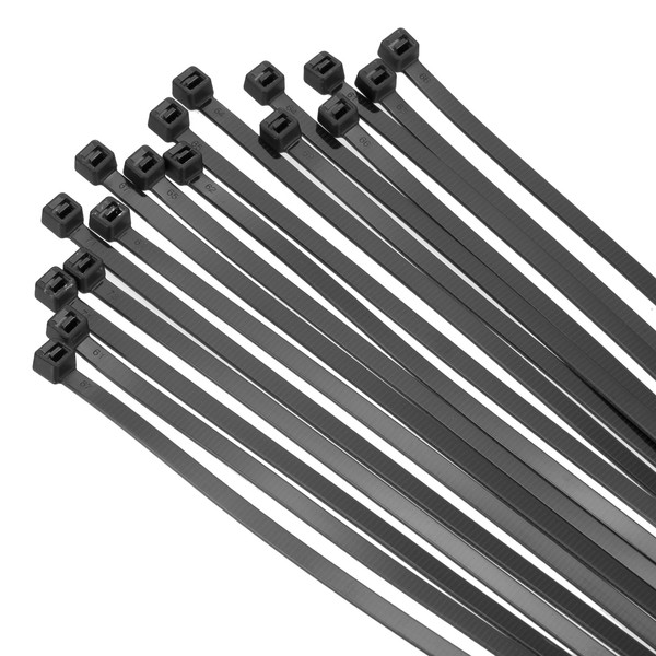 sourcing map 50PCS Cable Zip Ties 12 Inch, Self-Locking Nylon