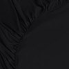 Utopia Bedding Fitted Sheet Small Double / 4ft, Black -