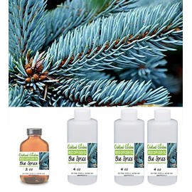 (B) Blue Spruce - Capture The Spirits of The Great Outdoor and The Holidays. Sophisticated Blended with Pine and Cedarwood Essential Oils, You Pick The Fragrance Product (Reed Diffuser x 4oz)