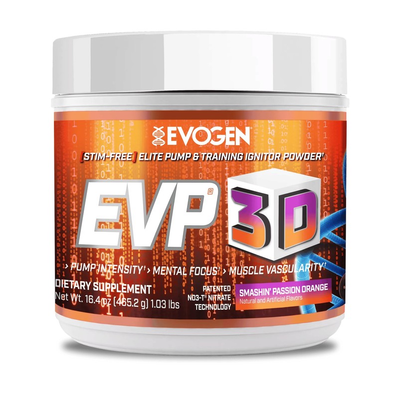 Evogen EVP-3D Pre-workout 30 servicios (Smashin passion orange)