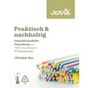 Sovie Colourful Paper Straws, Plastic-Free, FSC-Certified, Made in Europe, Biodegradable,