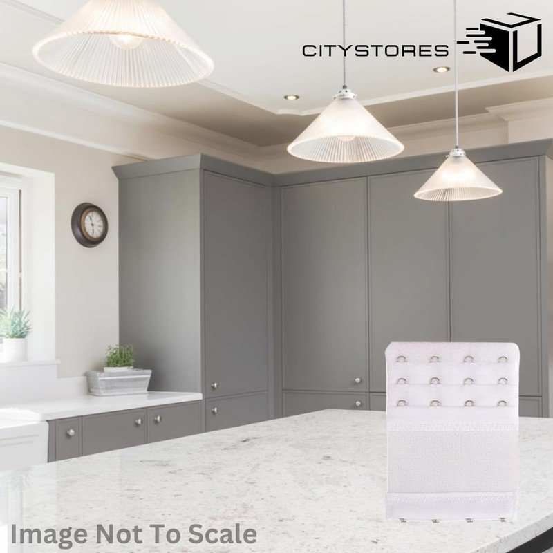 citystores® 3 Pack White 4-Hook Bra Extender | Adjustable Bra