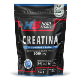 Creatina Mono-hidratada 450gr Hero Sport Sabor Sin sabor