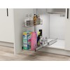 STORKING 2 Tier Under Sink Pull Out Cabinet Organizer Slide