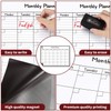 Vinsani Monthly Whiteboard A3 Size - Make Notes, Lists, Memos,