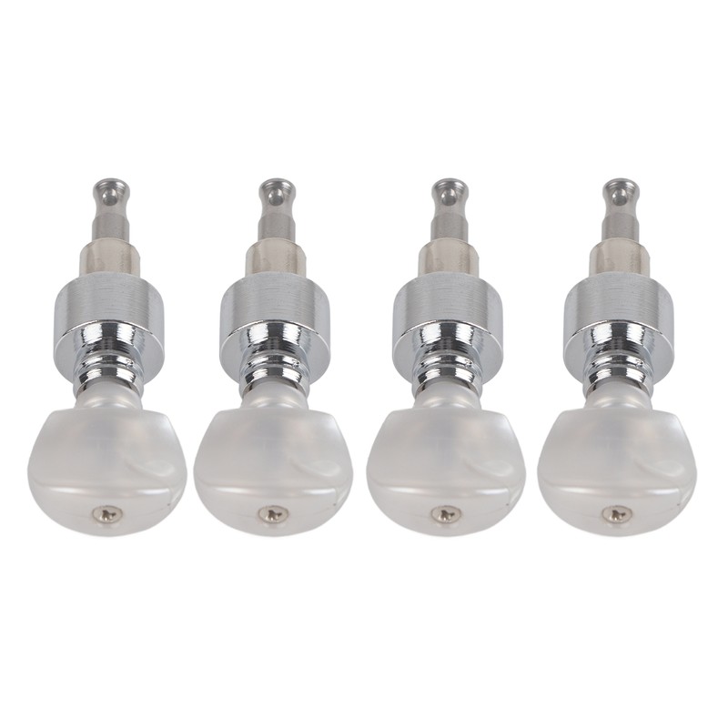 4Pcs Banjo Geared Machine Tuner Pearled Pegs Musical Instrument Accessories