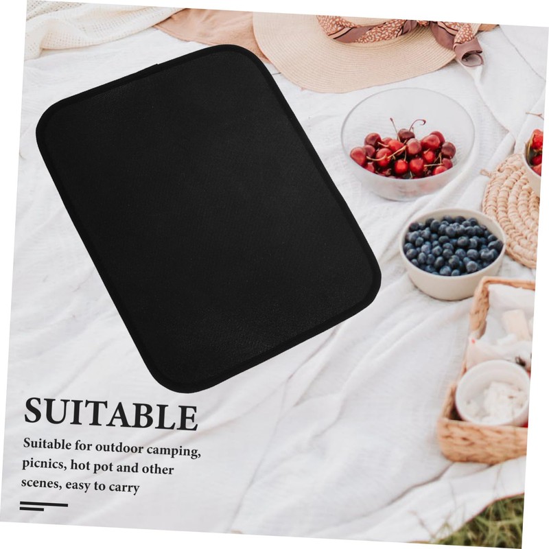 Abaodam Fire Pit Mat for Smokeless Fire Pit Fireproof and