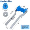 BALAVA 5inch Adjustable Keel Roller Assembly, Boat Trailer Rollers with
