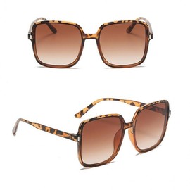 Sunglasses Square Frame Gradient Brown Square Line Sunglasses Fashion Sunglasses 5ea