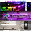 6Pcs Under Cabinet Lights Kit,Music Sync Color Changing LED Lights