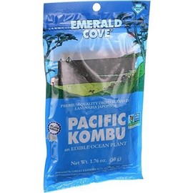 Emerald Cove Silver Grade Pacific Kombu (Dried Seaweed), 1.76-Ounce Bags (Pack of 6) ( Value Bulk Multi-pack)