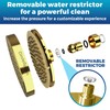 High Pressure Shower Head - Anti-Clogging Silicone Nozzles - 2.5