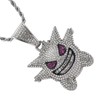 Pendant Necklace Alloy Funny Devil 60cm Stainless Steel Chain Exquisite