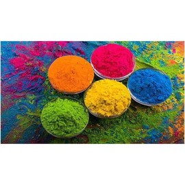 Holi Rang Colors Gulal Colors Pack of 3 (80G Each) Gulal Rang Powder Holi Color Powder Holi Colors Powder Multiolor