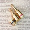 WANGCL 4pcs Speaker Banana Plugs Gold Plated Audio Jack Wire