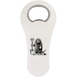 'Mole Digging with Shovel' Bottle Opener Fridge Magnet (BO00089793)